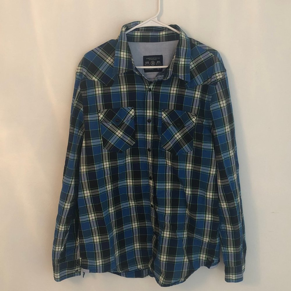 American Eagle Vintage Casual Dress Shirt XL
